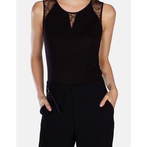 Karen Millen lace insert tank
